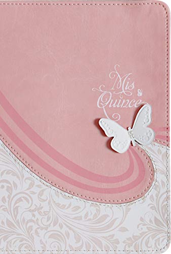 Santa Biblia/ Holy Bible: Rvr 1960 Biblia Mis Quince, Rosa Y Blanco Símil Piel/ Rvr 1960 My Fifteen Years Old Bible, Pink And White Imitation Leather
