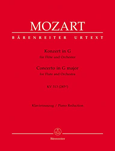 Mozart - Concierto Para Flauta Nº 1 (K.313) (285C) En Sol Mayor Para Flauta Y Piano (Urtext)(Giegling)