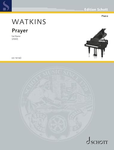 Prayer: For Piano. Piano. Partition.
