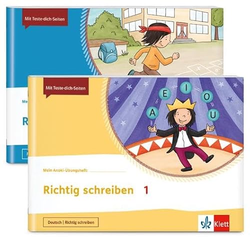 Mein Anoki-Übungsheft - Paket Richtig Schreiben / Richtig Rechnen 1: 2 Hefte Im Paket: Richtig Schreiben | Richtig Rechnen Klasse 1