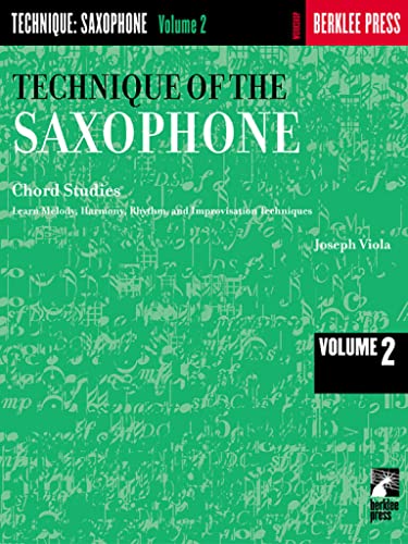 Technique Of The Saxophone - Volume 2: Chord Studies [Lingua Inglese]