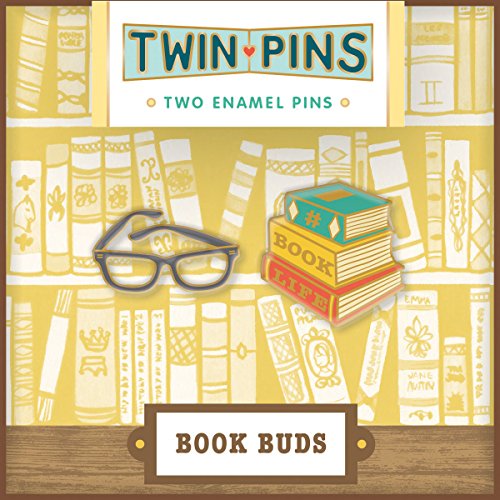 Pin Pals Book Buds: 2 Enamel Pins