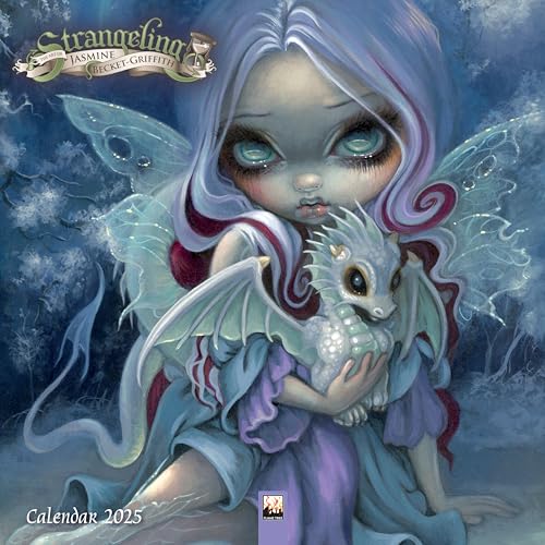 Strangeling By Jasmine Becket-Griffith Wall Calendar 2025 (Art Calendar)