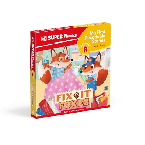Dk Super Phonics My First Decodable Stories Fix-It Foxes