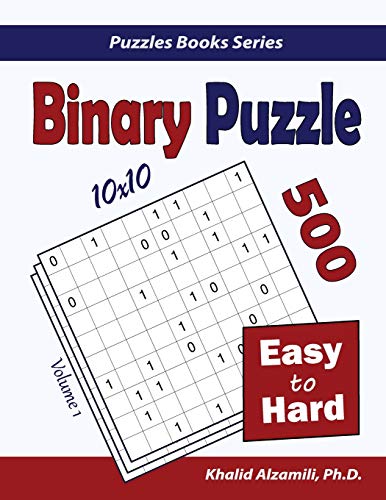 Binary Puzzle: 500 Easy To Hard (10X10)