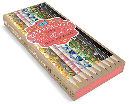 Wanderlust And Wildflowers Colored Pencils: 10 Colored Pencils