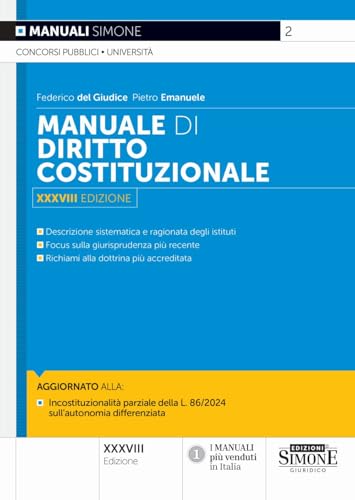 Manuale Di Diritto Costituzionale