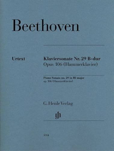 Klaviersonate Nr. 29 B-Dur Op. 106 (Hammerklavier): Instrumentation: Piano Solo