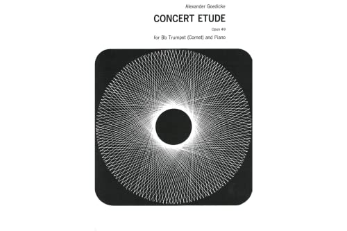 Concert Etude Op. 49: For Bb Trupet (Cornet) And Piano