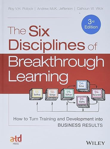 The Six Disciplines Of Breakthrough Learning + Website: How To Turn Training And Development Into Business Results