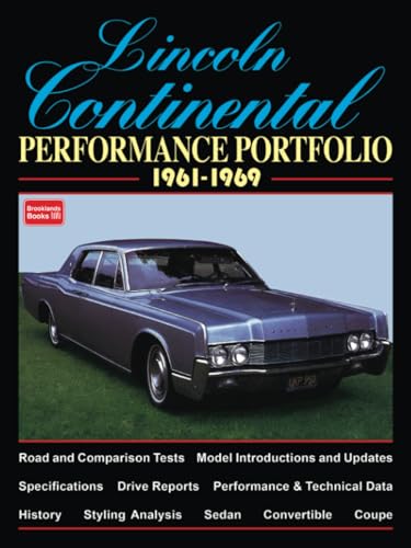 Lincoln Continental Performance Portfolio 1961-1969