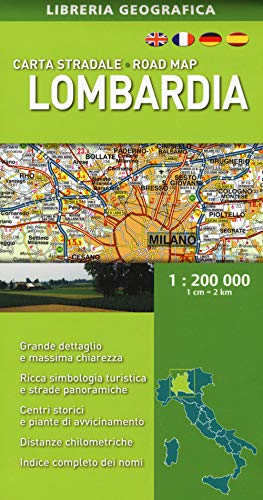 Carta Stradale Lombardia 1: 200 000