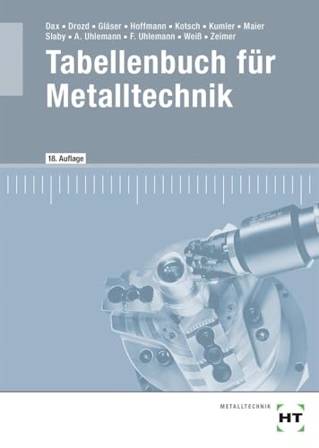 Tabellenbuch Für Metalltechnik