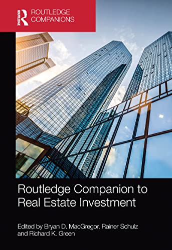 Routledge Companion To Real Estate Investment