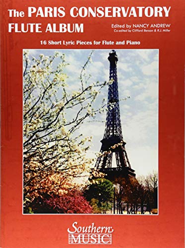 Paris Conservatory Flute Album: 16 Short Lyric Pieces For Flute And Piano