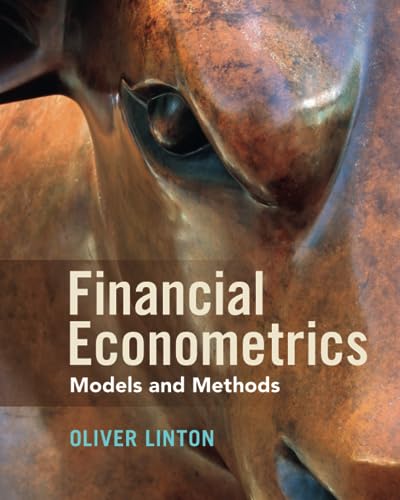 Financial Econometrics: Models And Methods