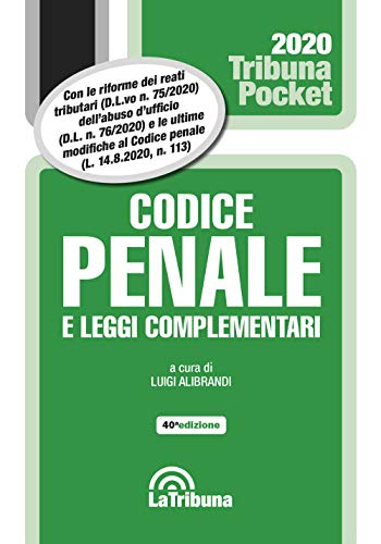 Codice Penale E Leggi Complementari