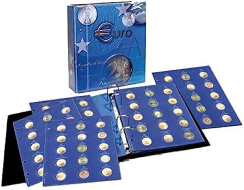 Safe 7302-B2 2 Euro Monete 2012-2015 In Capsule Topset Album Per Collezionisti Tutti I Paesi Dell'Ue- Album Per Collezionisti Di Monete Per La Vostra