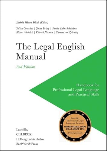 The Legal English Manual: Handbook For Professional Legal Language And Practical Skills
