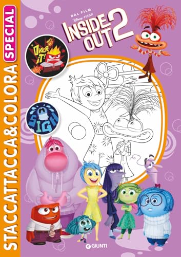 Inside Out 2. Staccattacca&Colora Special. Con Adesivi. Ediz. A Colori. Con Adesivi