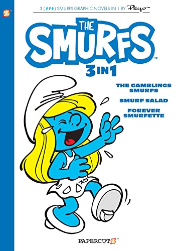 The Smurfs 3-In-1 9: The Gambling Smurfs / Smurf Salad /Forever Smurfette