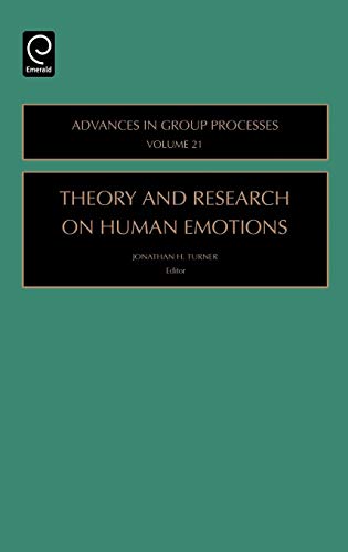 Theory And Research On Human Emotions: Advances In Group Processes (21)
