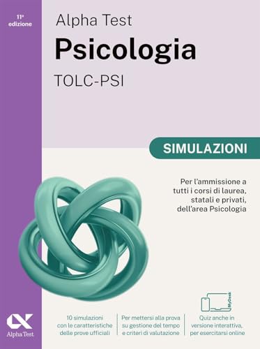 Alpha Test. Psicologia. Tolc-Psi. Simulazioni. Ediz. Mydesk. Con Contenuto Digitale Per Download E Accesso Online