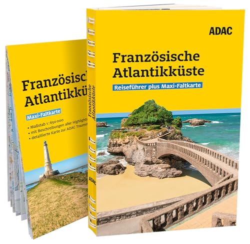 Adac Reiseführer Plus Französische Atlantikküste: Mit Maxi-Faltkarte Und Praktischer Spiralbindung