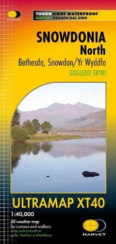 Snowdonia North Ultramap Xt40: Bethesda, Snowdon/Yr Wyddfa