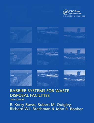 Barrier Systems For Waste Disposal Facilities