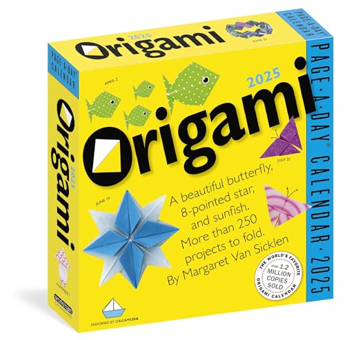 Origami Page-A-Day® Calendar 2025: More Than 25 Projects To Fold