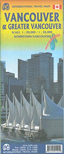 Vancouver 1 : 20 000 & Greater Vancouver 1 : 50 000: Downtown Vancouver 1 : 13 000, Index Of Streets, Index Of Points Of Interests