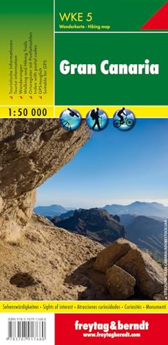 F&B Wke5 Gran Canaria Noord & Zuid 2-Kaartenset: Wandelkaarten 1:50 000