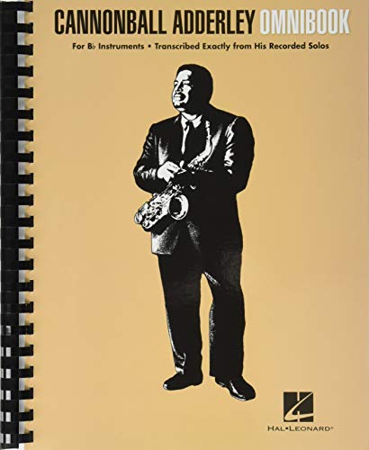 Cannonball Adderley Omnibook: For B-Flat Instruments