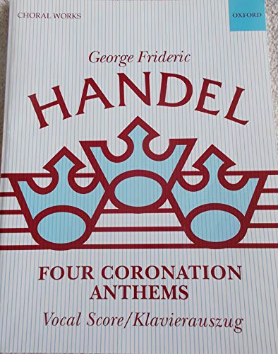 Four Coronation Anthems: Vocal Score