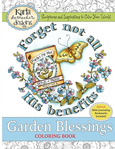 Garden Blessings: Scriptures And Inspirations To Color Your World