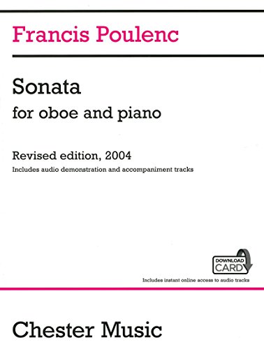 Francis Poulenc: Sonata For Oboe And Piano (Audio Edition)