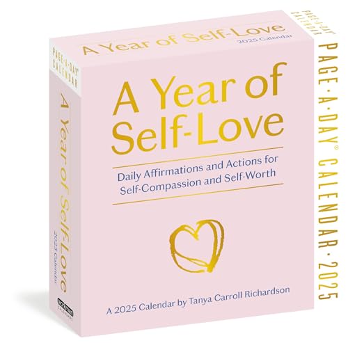 Year Of Self-Love Page-A-Day® Calendar 2025: Daily Affirmations And Actions For Self-Compassion And Self-Worth