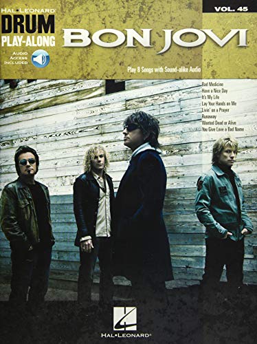 Bon Jovi Drum Play-Along Volume 45