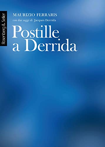 Postille A Derrida