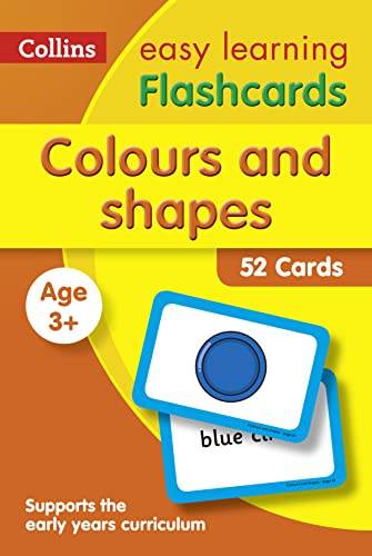 Colours And Shapes Flashcards: Ideal For Home Learning