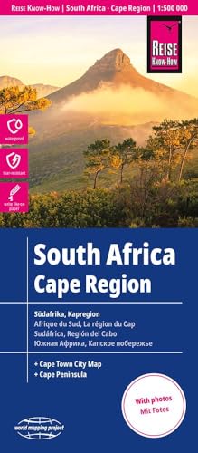 Reise Know-How Landkarte Südafrika Kapregion 1 : 500.000: South Africa, Cape Region