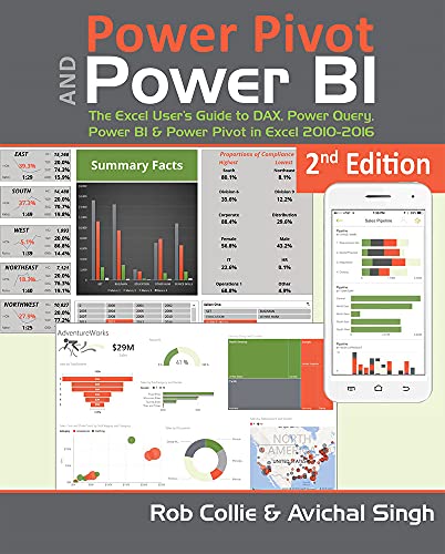 Power Pivot And Power Bi: The Excel User'S Guide To Dax, Power Query, Power Bi & Power Pivot In Excel 2010-2016