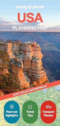 Lonely Planet Usa Planning Map