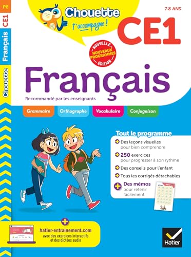 Chouette - Français Ce1: Cahier D'Entraînement Recommandé Par Les Enseignants: 8
