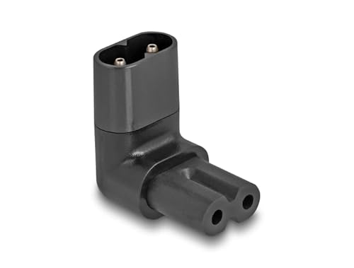 Delock Adattatore Di Alimentazione Iec 60320 - C8 A C7, Maschio/Femmina