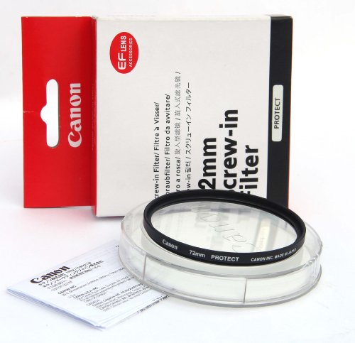 Canon F72Reg Regular 72 Mm Filter – Filtro Per Fotocamera, 7,2 Cm, Nero)