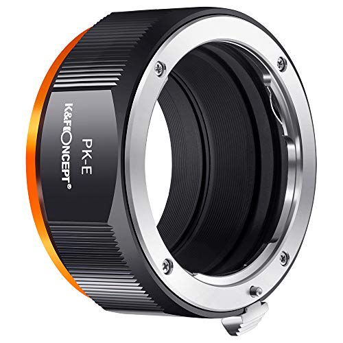 K&F Concept Lente Mount Adattatore Manuale Fuoco: Compatibile Con Pentax K (Pk) Lente A Sony E Mount Corpo Fotocamera