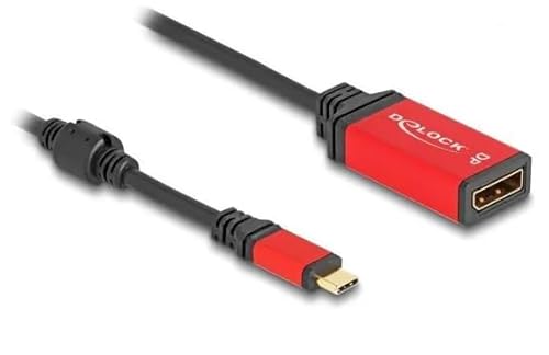 Delock 60052 - Adattatore Usb Type-C A Displayport Dp Old Mode 8K 30 Hz Con Funzione Hdr R