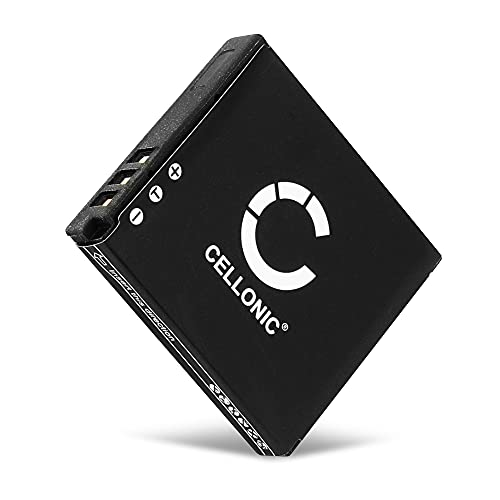 Cellonic Batteria Cga-S008 Dmw-Bce10 Vw-Vbj10 Compatibile Con Panasonic Lumix Fx37, Fx30, Fx35, Fx33, Fs3, Fs5, Fx500, Fx55, Sdr-S10, Cga-S008 1050Mah